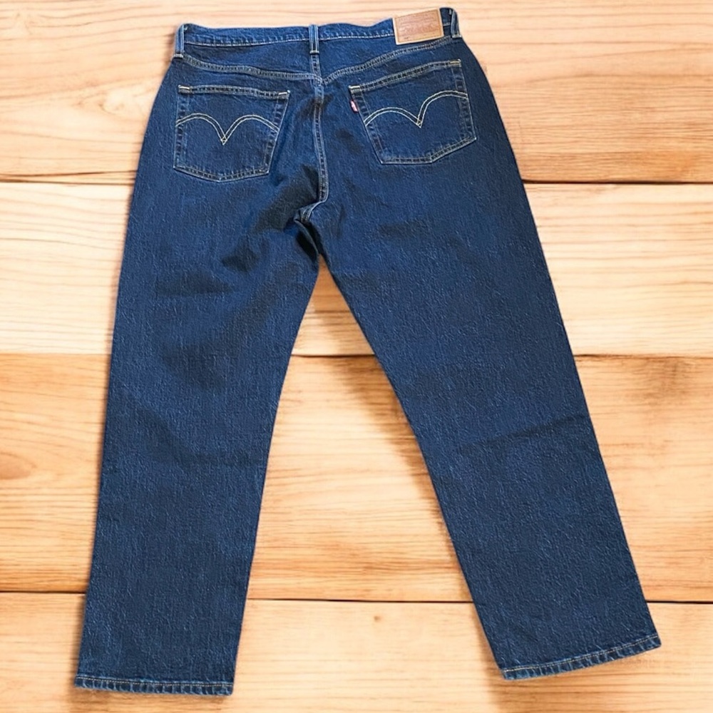 Levi's 501 Women's High Rise Dark Blue Jeans